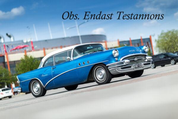 Blå Buick