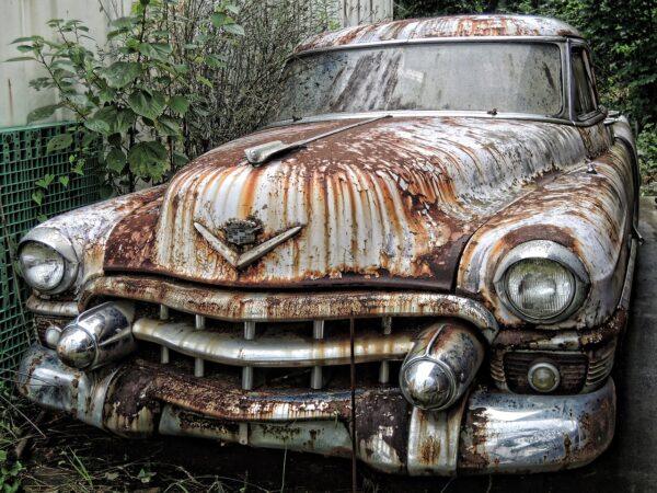 Cadillac med patina